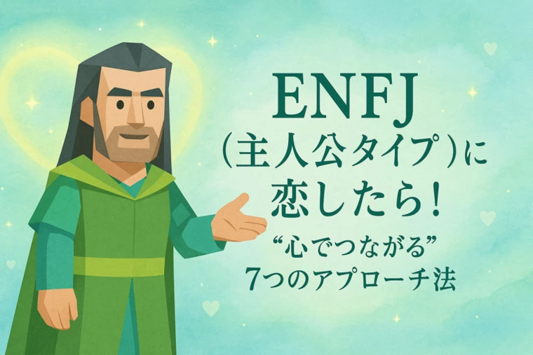 ENFJ（主人公タイプ）のアプローチ方法
