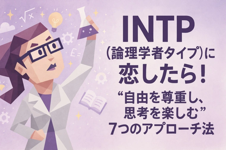 INTP（論理学者タイプ）に恋したら！アプローチ方法