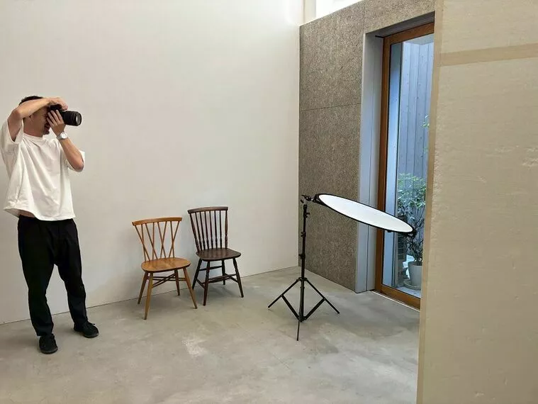 写真撮影に同行いたしました