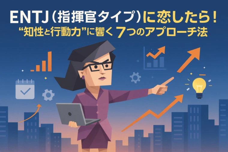 ENTJ（指揮官タイプ）に恋したら！アプローチ方法