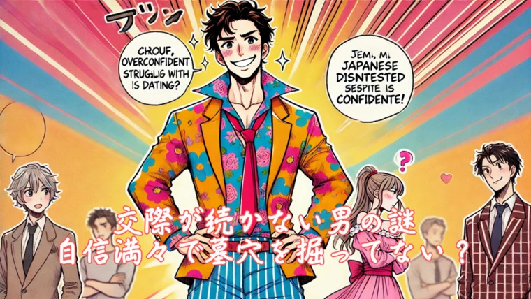 交際が続かない男の謎、自信満々で墓穴を掘ってない？