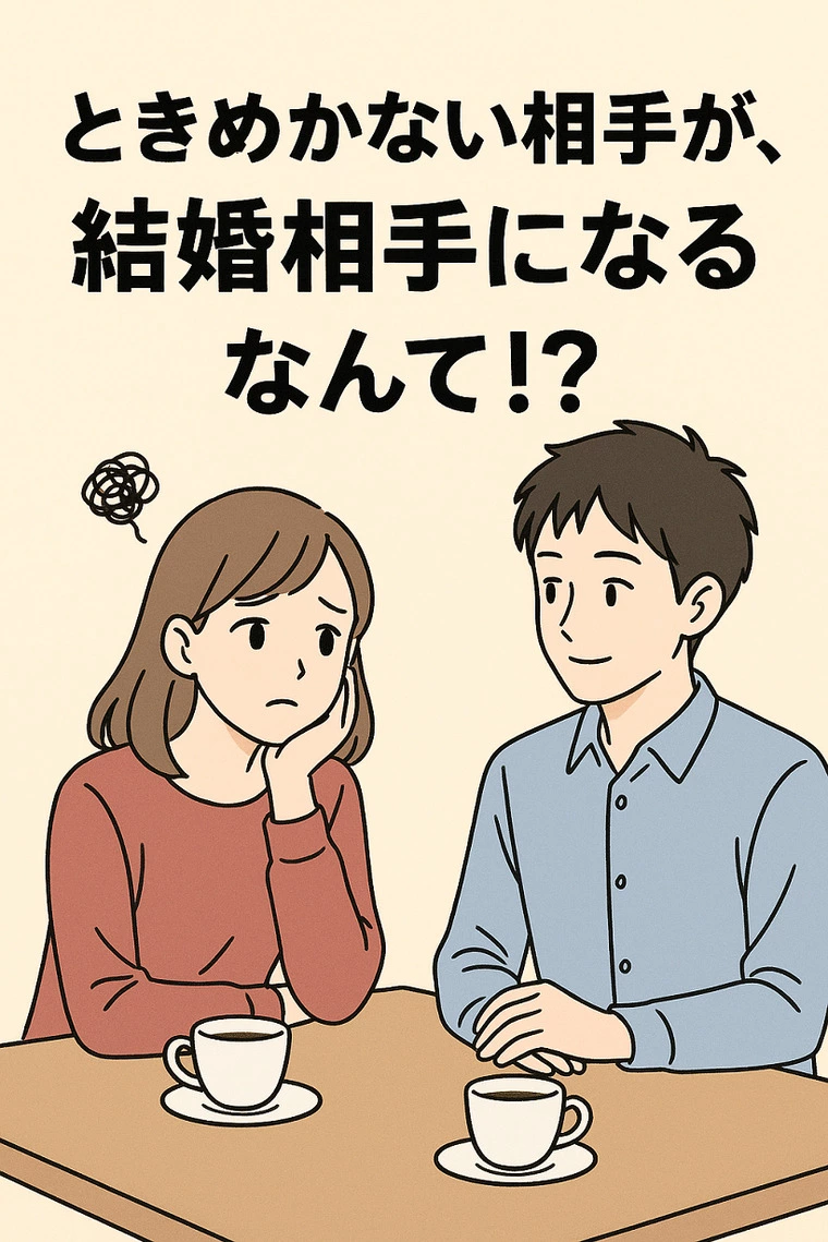 ときめかない相手との交際はあり？あなし？