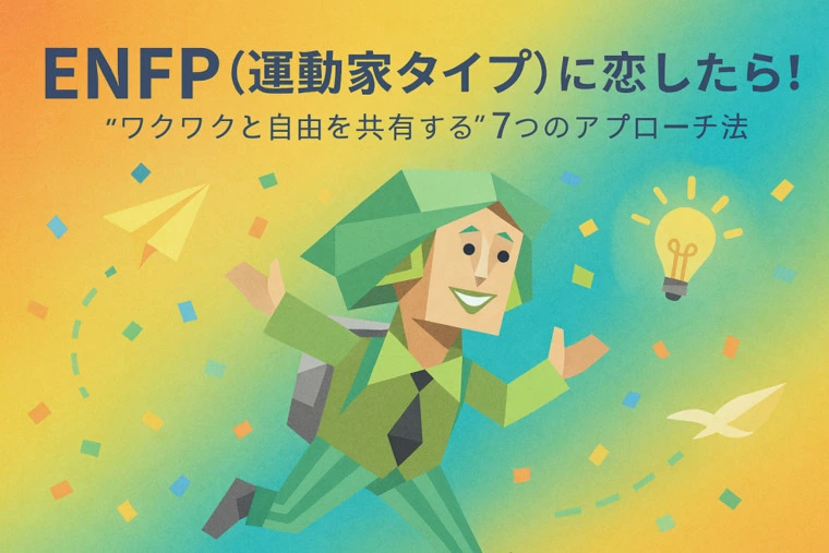 ENFP（運動家タイプ）に恋したら！アプローチ方法