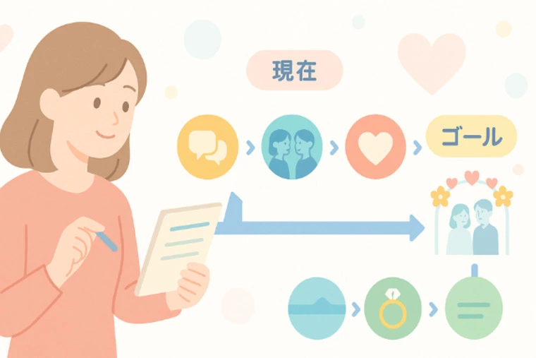 【うまくいく人は始めてる】逆算で考える婚活のススメ