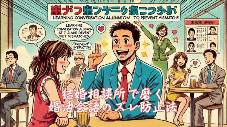 結婚相談所で磨く婚活会話のズレ防止法
