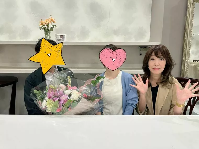 ㊗️成婚お祝い会💓　30代爽やかカップル♪