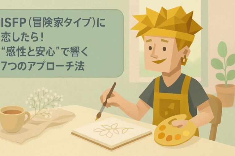ISFP（冒険家タイプ）に恋したら！アプローチ方法