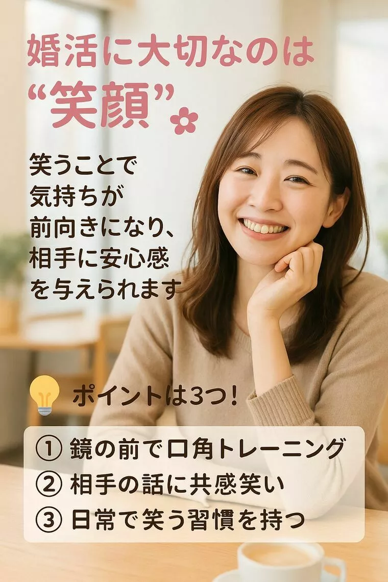 婚活で役立つ！笑顔＆実践ポイント