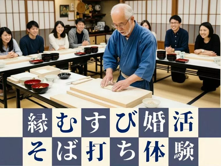 三重県津市　蕎麦打ち体験型！婚活パーティー開催します！！