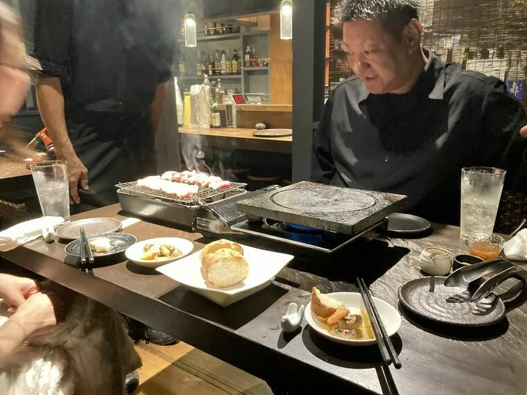 会員様と作戦会議（ディナー🍺編）
