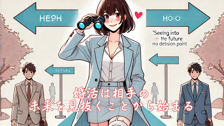 婚活は相手の未来を見抜くことから始まる