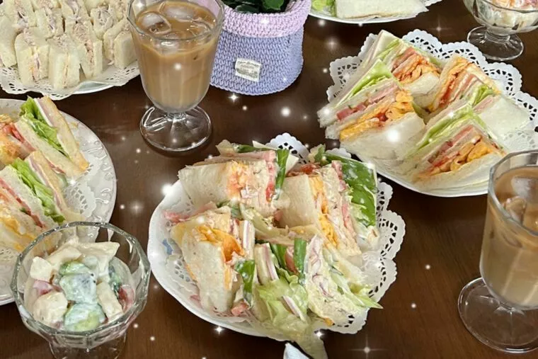 mimiブライダルサロン会：今回はサンドイッチ作り