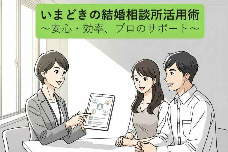 今どきの結婚相談所活用術
