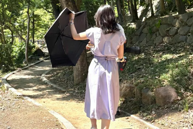 超炎天下でプロフィール撮影！プロフの超重要性について。