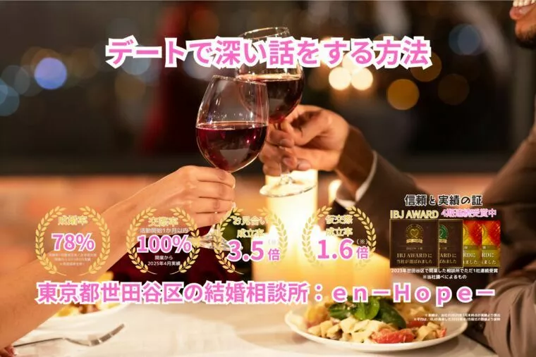 ｅｎ－Ｂｌｏｇ－#380　デートで深い質問をする方法