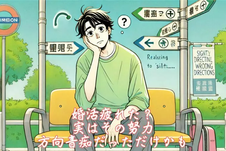 婚活疲れた？実はその努力、方向音痴だっただけかも