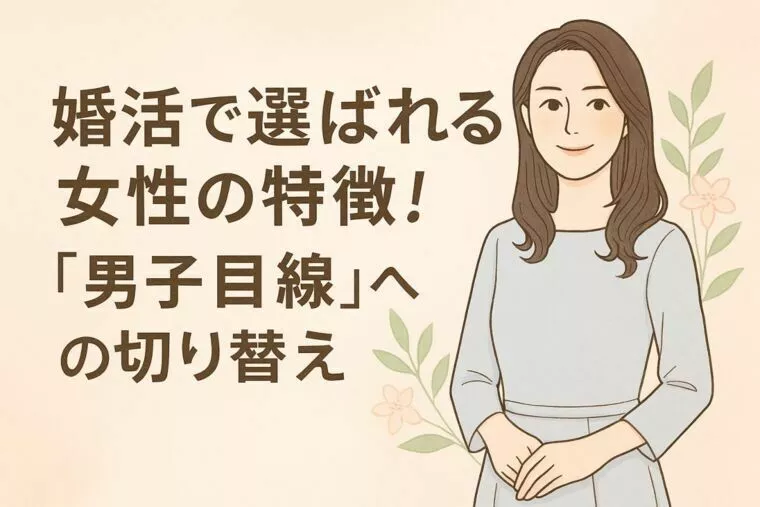 婚活で選ばれる女性の特徴！「男子目線」への切り替え