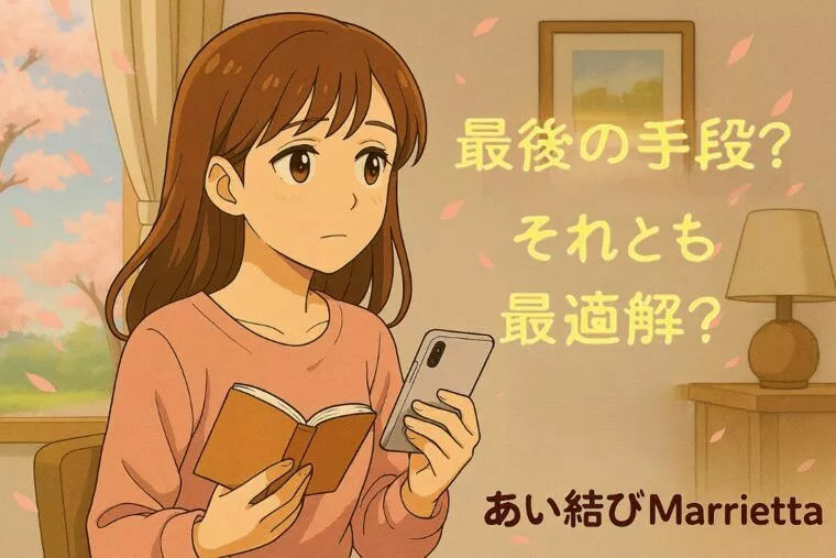💍結婚相談所は最後の手段？？