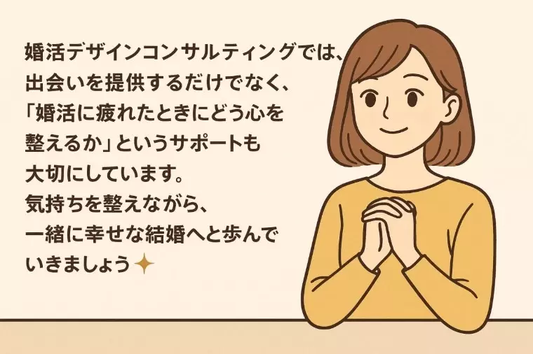 婚活デザインコンサルティング「婚活は「心のコンディション作り」が成功のカギ🔑」- 5