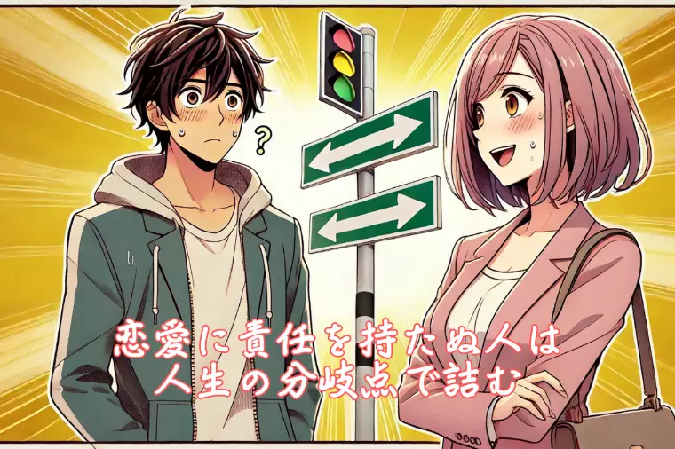 恋愛に責任を持たぬ人は人生の分岐点で詰む