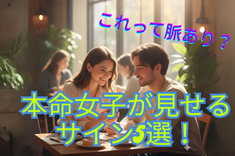 これって脈あり？本命女子が見せるサイン5選！