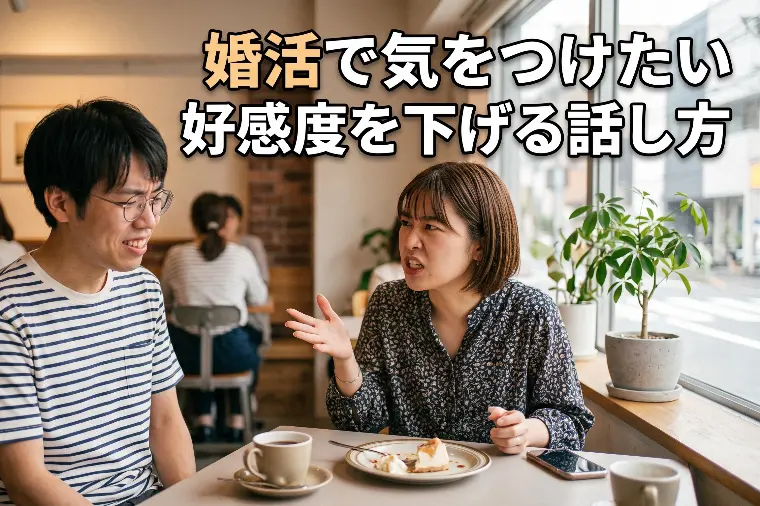 婚活で気をつけたい好感度を下げる話し方