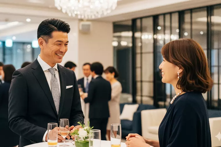 40代男性必見！婚活パーティーで好かれる会話術