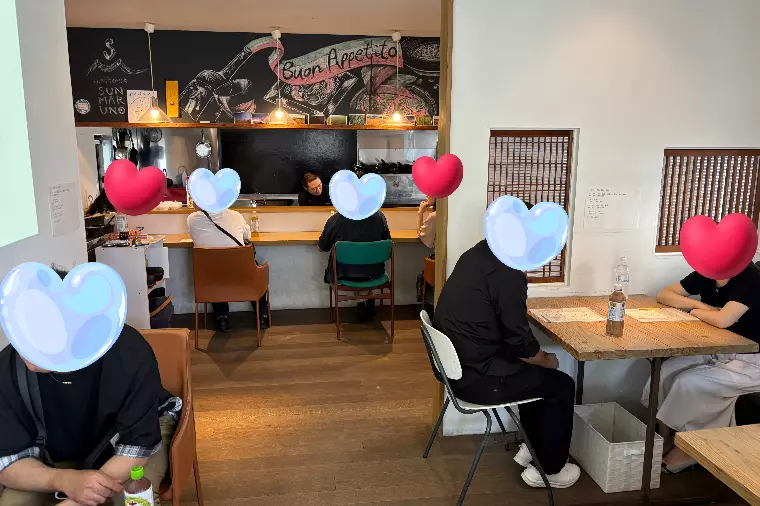 婚活パーティー開催、カップル成立！