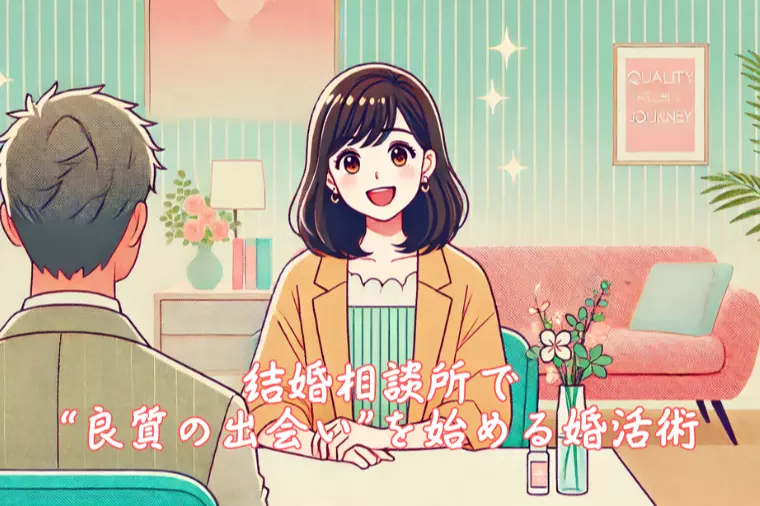 結婚相談所で“良質の出会い”を始める婚活術