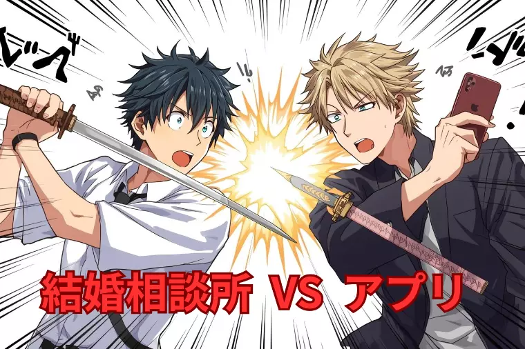 結婚相談所 VS アプリの仁義なき戦い