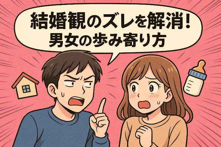 結婚観のズレを解消する！男女の歩み寄り方