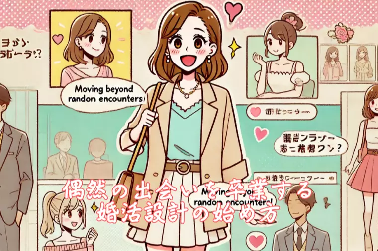 偶然の出会いを卒業する婚活設計の始め方