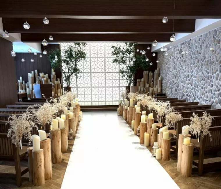 提携先の結婚式場見学会と料理試食会に行ってきました。