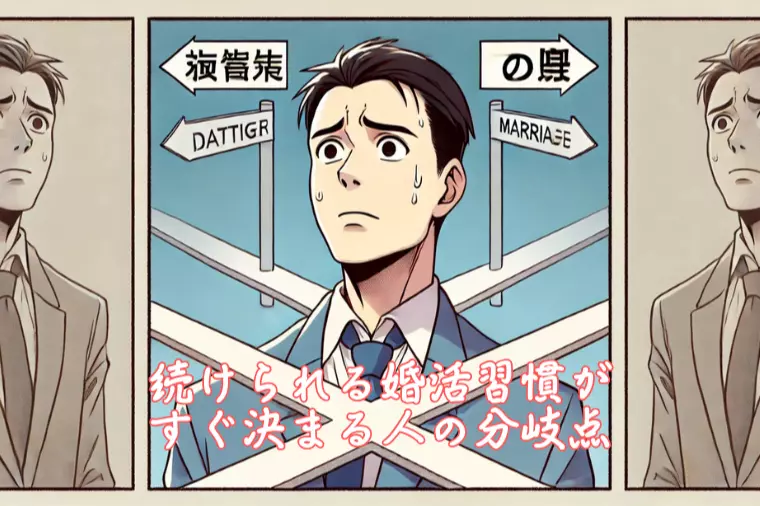 続けられる婚活習慣がすぐ決まる人の分岐点