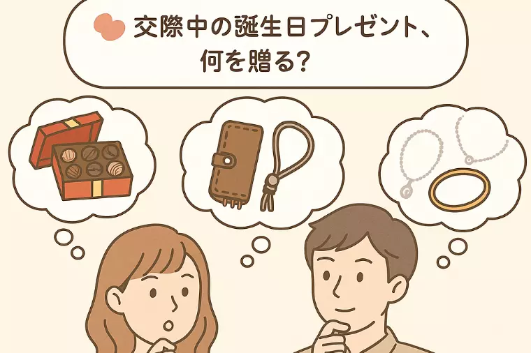 交際ステージ別、失敗しない誕生日プレゼント選び