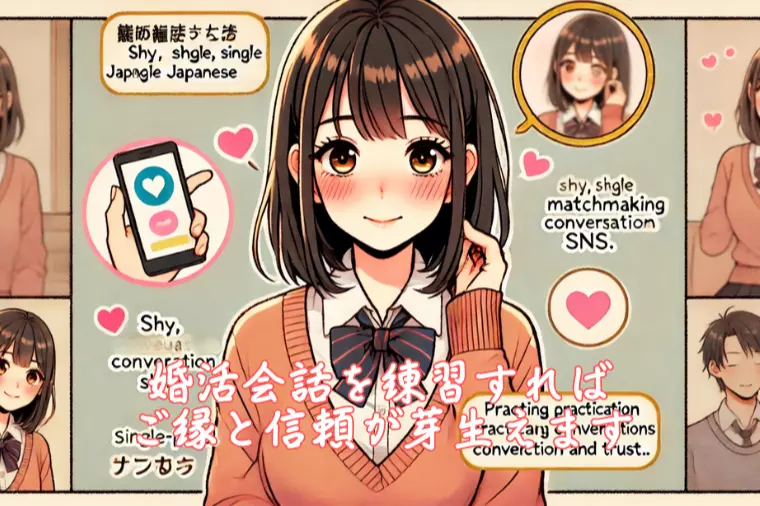 婚活会話を練習すればご縁と信頼が芽生えます