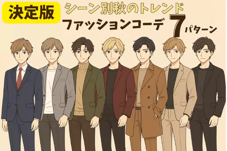 【婚活男性必見】秋のデートファッション決定版！