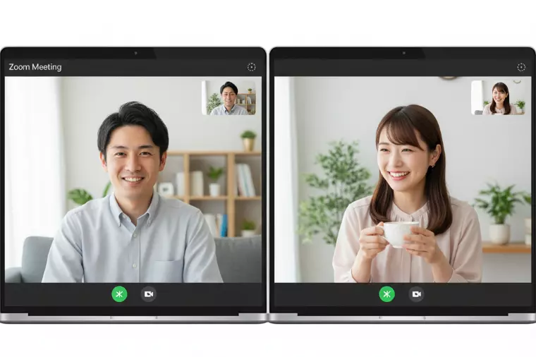 最近増えているZOOMお見合い。そのコツは？