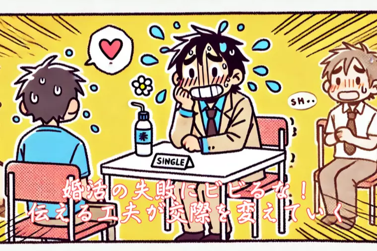 婚活の失敗にビビるな！伝える工夫が交際を変えていく