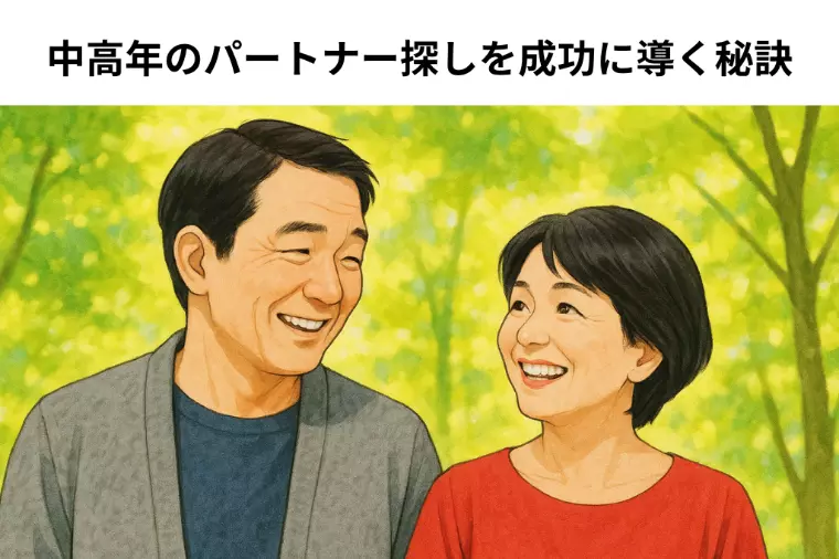 50代・60代のパートナー探しを成功に導く秘訣