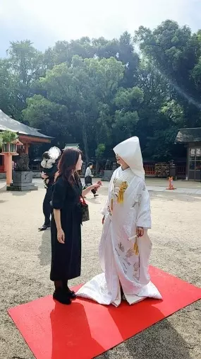 Malianca婚活事務所「⛩️会員さまの挙式へ⛩️」- 2