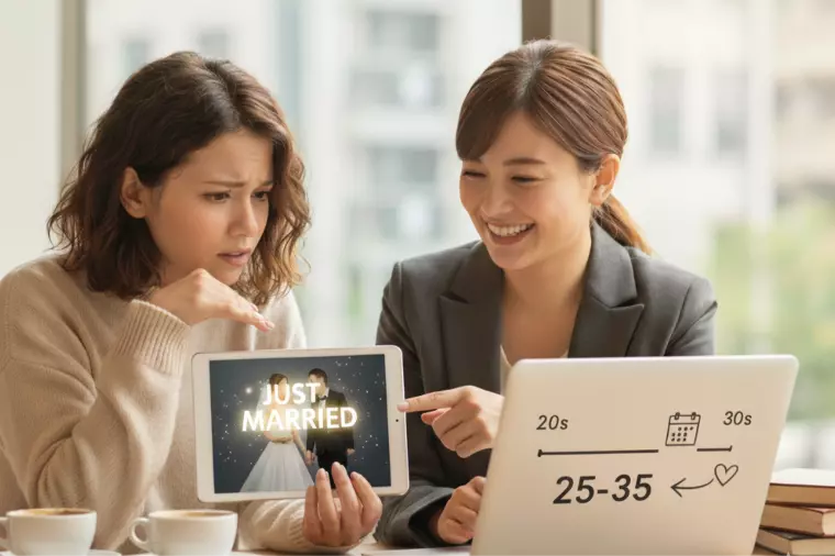友達に先越されて焦る…2・30代が婚活を始めるタイミング