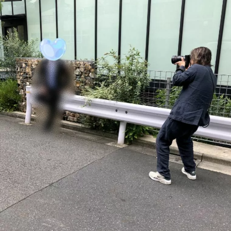 関東圏外からご来京！アラフォー男性のロケ撮影📸