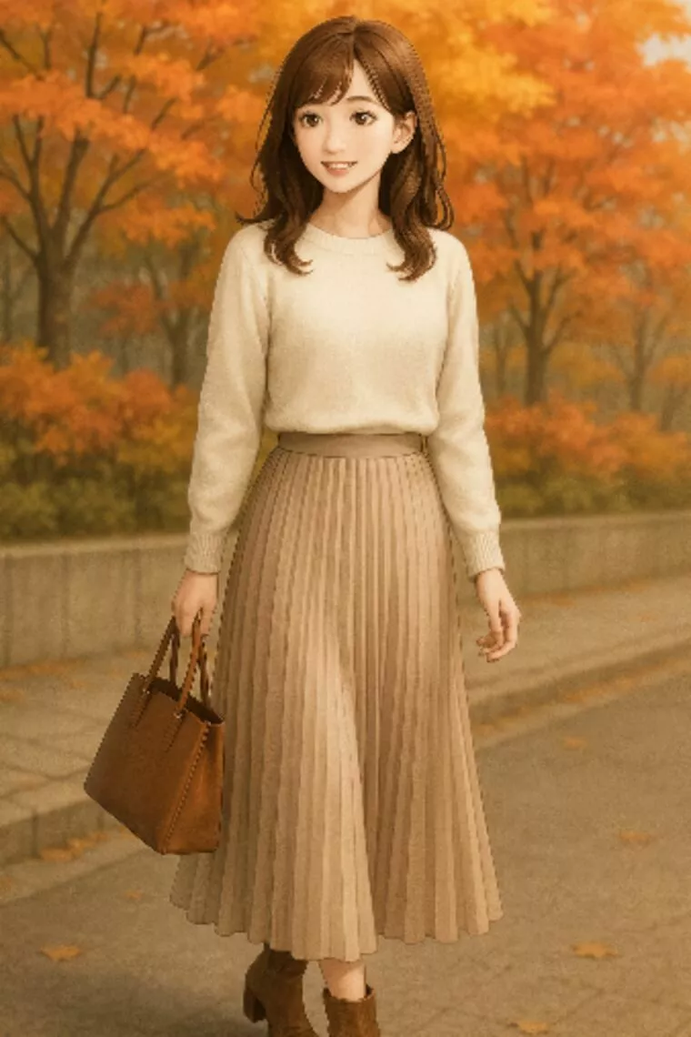 アラサー女性の秋のデート服コーデ！