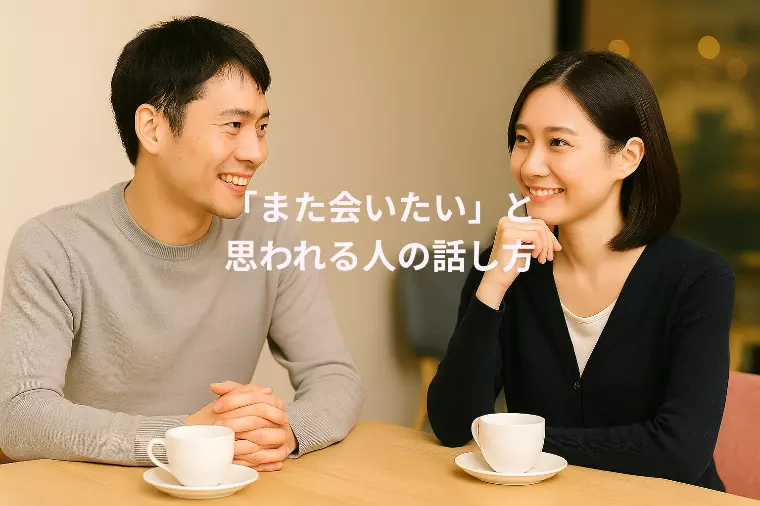 💞 「また会いたい」と思われる人の話し方