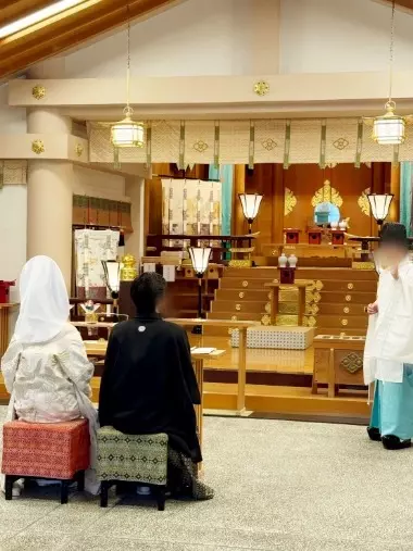 結婚相談所 ザ・ベストマリアージュ「ご成婚者さん♡結婚式見学に行っていきました♡」- 2