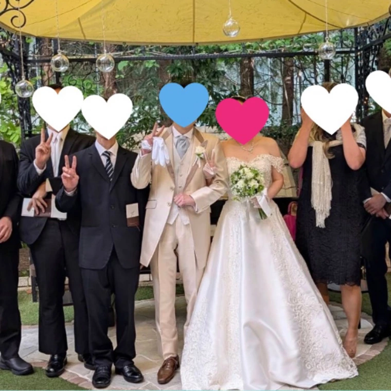 お見合いから1年...結婚式の幸せ報告です💐