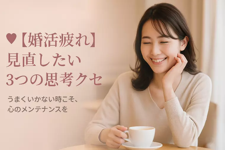 💘婚活疲れた時に見直す３つの思考クセ