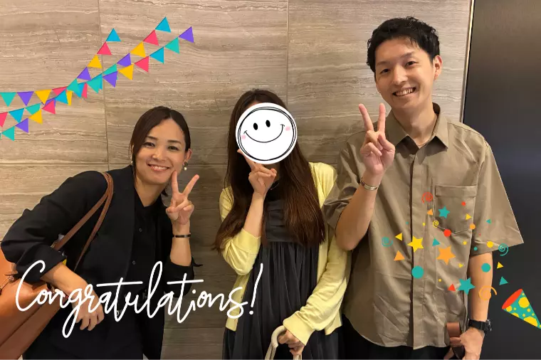 一緒にいるととにかく楽しい✨30代の婚活！ご成婚💛