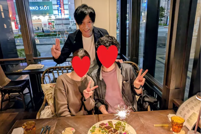 ご成婚された男性元会員さまのお祝いお食事会です！